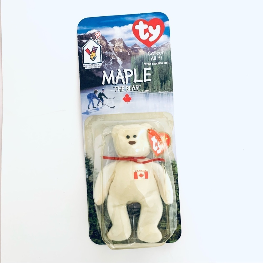 NWT TY BEANIE BABIES Maple the Bear